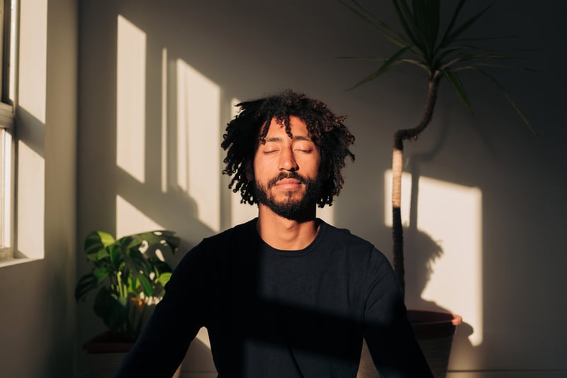 man-practicing-mindfulness-good-habits